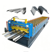Machine de formage à froid de dalles métalliques industrielles entièrement automatique pour la fabrication de panneaux de plancher