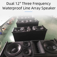 Subwoofer de 18 pulgadas, 12 pulgadas, equipo de sistemas de sonido de gama media, altavoz profesional