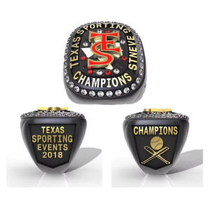 2025 personnalisé Football basket-ball sport Usssa Baseball championnat anneau Softball volley-ball haute qualité équipe Champions anneau - Product Image 2