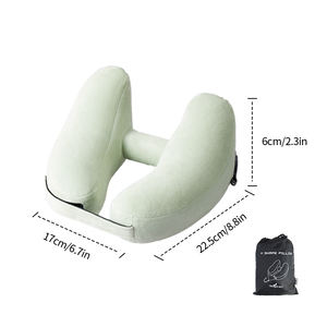 Almohada para el cuello de viaje en forma de H Almohada de viaje para niños Premium súper cómoda con funda extraíble para niños - Product Image 2