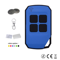 YET2129 315/433Mhz 4 botones duplicador puerta de garaje Control remoto automático puerta control remoto inalámbrico