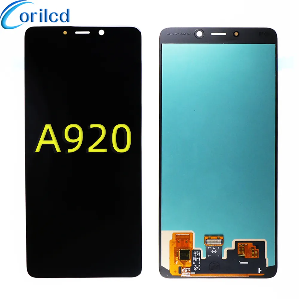 Tela lcd de toque para samsung a920, para modelos samsung a920 a9/2018, para samsung a920, a510 a605 a710 a810 a910