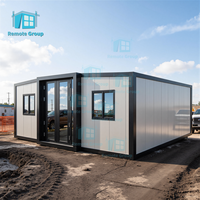 2025 Ready Foldout 10ft 20ft Container Homes Maison de 3 chambres à coucher pour salon