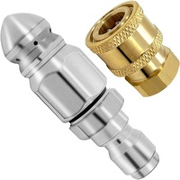 Buse de pulvérisation haute pression industrielle robuste avec poignée ergonomique antidérapante pour le lavage de voitures et l'équipement de detailing en atelier