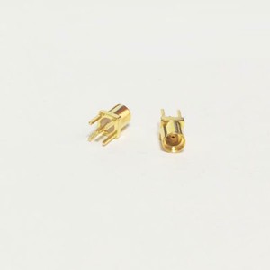 Connecteur coaxial RF femelle MMCX-KE (montage vertical 4 broches) - Prise d'antenne 50 ohms H215 CN/GUA - Product Image 1