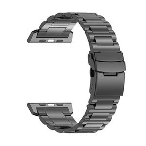 CM nouveau <span class=keywords><strong>bracelet</strong></span> de montre en <span class=keywords><strong>titane</strong></span> métallique de haute qualité amélioré pour <span class=keywords><strong>Apple</strong></span> <span class=keywords><strong>Watch</strong></span> <span class=keywords><strong>Ultra</strong></span> 49mm 45mm 44mm 41mm 40mm 42mm - Product Image 1