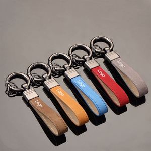 Porte-clés décapsuleur EDC vintage en cuir, multifonction de luxe en aluminium, mousqueton intelligent, collection 2026 pour l'extérieur - Product Image 6
