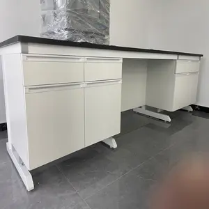 Atasan kerja resin epoksi Lab tahan kimia/atasan meja Resin fenolik untuk furnitur laboratorium