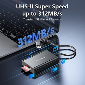 Pembaca Kartu Memori Super Cepat UHS-II 312MB/s SD 4.0 TF 4.0 2 in 1 USB A USB C Hub Adapter untuk iPhone Seri 17/16/15 - Product Image 3
