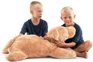 Kustom Realistis Besar Boneka Anjing Memeluk Mainan-Raksasa Tidur Tubuh Mewah Bantal untuk Anak-anak, Dewasa-Ideal - Product Image 4