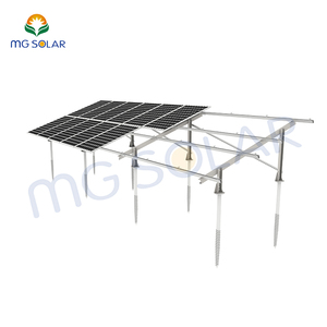 Trung Quốc Nhà máy sản xuất thép mặt đất gắn kết hệ thống <span class=keywords><strong>PV</strong></span> panel năng lượng mặt trời khung tối ưu panel năng lượng mặt trời mặt đất cấu trúc - Product Image 1