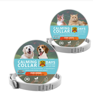 제조업체 조정 가능한 고급 애완 동물 목걸이 고양이 불안 완화 및 진정 구충제 고리 - Product Image 3