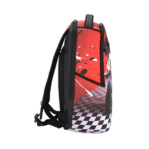 <span class=keywords><strong>Sac</strong></span> à <span class=keywords><strong>dos</strong></span> en PVC pour <span class=keywords><strong>voiture</strong></span> <span class=keywords><strong>de</strong></span> <span class=keywords><strong>course</strong></span>, <span class=keywords><strong>sac</strong></span> à <span class=keywords><strong>dos</strong></span> décontracté avec sangle réglable pour adolescents, garçons, usage quotidien à l'école - Product Image 4