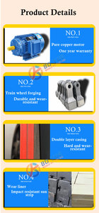 Hướng dẫn sử dụng đống đổ nát Hammer Mill Máy nghiền lớn Cobblestone cát Máy làm - Product Image 5