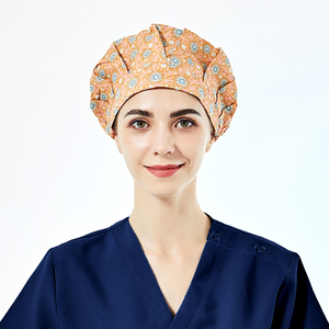 Casquette chirurgicale réglable de taille libre Chapeau de <span class=keywords><strong>gommage</strong></span> ultra léger Ajustement personnalisable Réduit les points de pression Long Custom OEM Hospital - Product Image 4