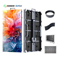 Écran LED HONGQI 5m x 3m, système complet P2.5 P3.91, panneau LED 500mm x 500mm, écran LED de location extérieur pour fond de scène