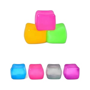 Cubo Antiestrés de Plástico Suave de 3.5cm, Juguete Sensorial de Tacto Suave, Rebote Rápido, Logotipo Personalizado, Suministro OEM - Product Image 4