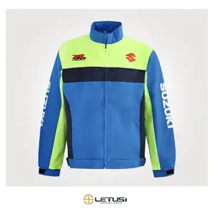 Veste d'équitation de moto bien faite, veste de course pour motocyclette, vêtements de course F1, Style personnalisé,