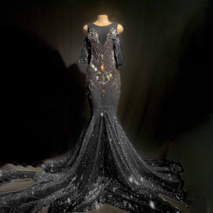Ever Novance — <span class=keywords><strong>robe</strong></span> longue <span class=keywords><strong>de</strong></span> soirée, vêtements femmes décontractées, en paillettes et diamants, robes élégantes <span class=keywords><strong>de</strong></span> soirée, <span class=keywords><strong>de</strong></span> bal, d'anniversaire, Y1674, <span class=keywords><strong>2021</strong></span> - Product Image 1