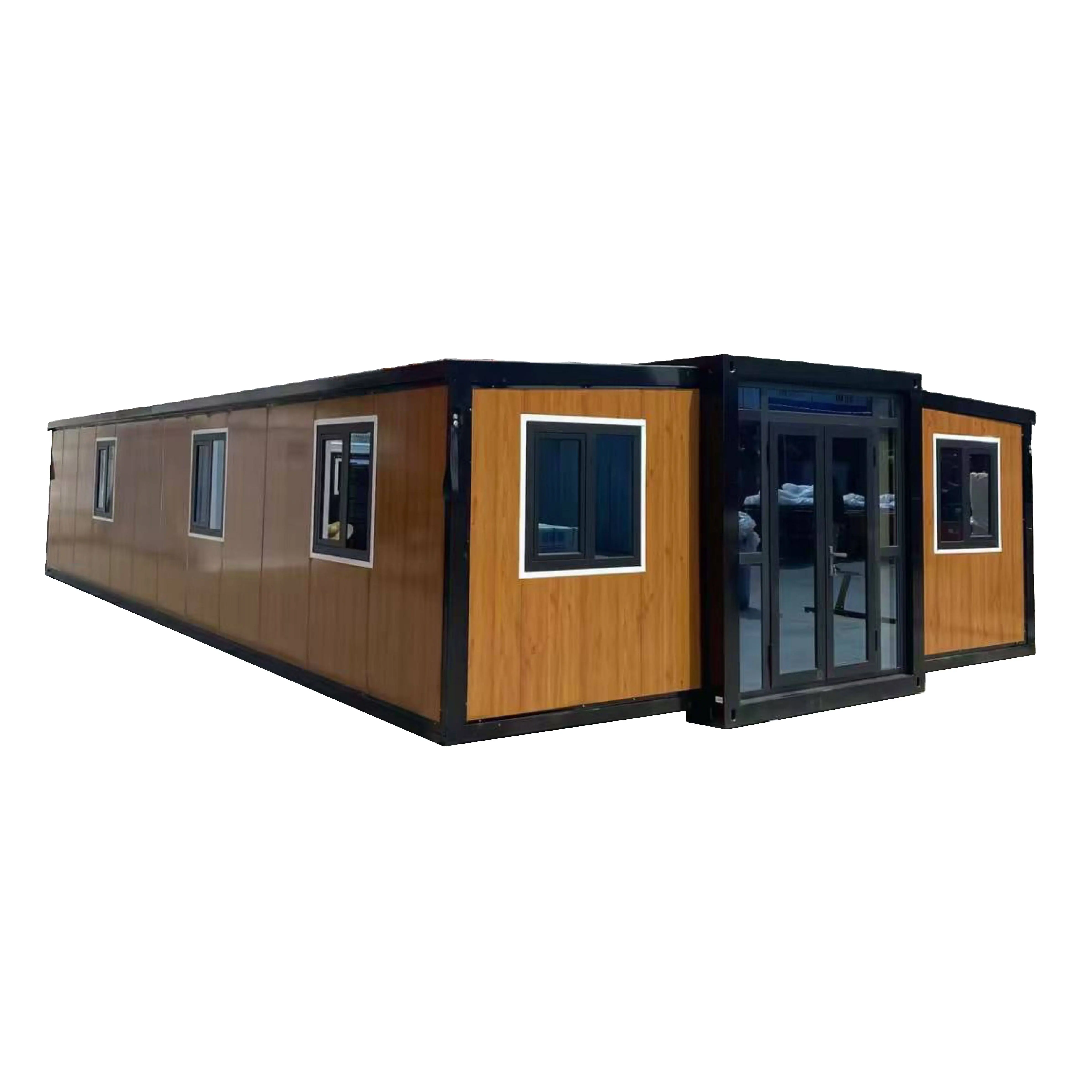 Casa modular prefabricada de 40 pies, casa contenedor expandible plegable de 20 pies y 40 pies de Australia