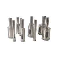 RYNEX 10 pièces 6mm- 32mm diamant enduit trou scie carrelage foret pour verre céramique marbre