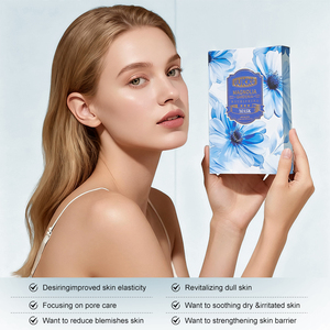 <span class=keywords><strong>Masque</strong></span> facial en fibre de soie UUKKG pour femmes, <span class=keywords><strong>masque</strong></span> facial <span class=keywords><strong>ultra</strong></span> fin 23 ml, <span class=keywords><strong>masque</strong></span> facial <span class=keywords><strong>doux</strong></span> et respirant, étiquette privée OEM - Product Image 5