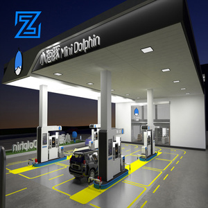 Maßgefertigte Komplettlösung für Tankstellen: Tankstellenausrüstung und Tankstellenüberdachung - Product Image 6