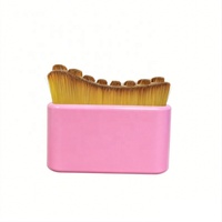 Nouvelle brosse de contour lymphatique pour le visage avec poils synthétiques, grattoir facial pour le drainage et le massage de la peau, soulage la fatigue