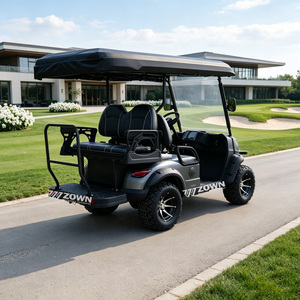 Voiturette de golf électrique confortable avec sièges ergonomiques et utilisation simple pour les centres de villégiature, les villas et les parcs - Vente en gros - Product Image 1