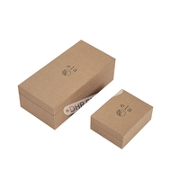 Boîte en papier Kraft avec impression personnalisée, 20 pièces, Design de luxe, bouteille de parfum, emballage de parfum, boîte de diffuseur d'énergie