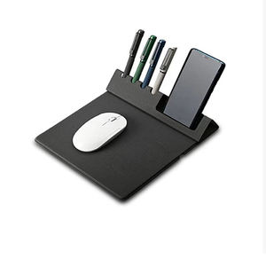 ขาตั้งแล็ปท็อปอเนกประสงค์แบบพกพา ทำจากหนัง PU คุณภาพสูง งานแฮนด์เมด หรูหรา ทันสมัย พร้อมปากกา ของขวัญส่งเสริมการขายสำหรับธุรกิจ - Product Image 2