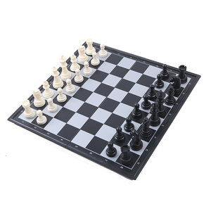 Dericsson plástico/tablero de ajedrez plegable personalizado padre-hijo juego interactivo rompecabezas juguete - Product Image 1