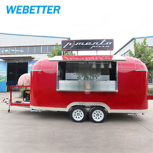 WEBETTER kaliteli mobil mutfak barbekü Fast Food römork tam donanımlı abd standart Remorque gıda kamyon ile tam mutfak - Product Image 2