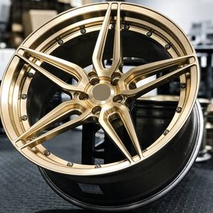 Jantes forgées en 2 parties 17 18 19 20 21 pouces 4x100 4x114.3 5x100 5x108 5x112 5x114.3 5x115 5x120 5x127 Utopia Jesko Gemera Regera - Product Image 5