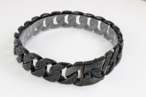 नई डिजाइन लक्जरी लाइट कास्टिंग कुत्ते प्रशिक्षण स्टेनलेस स्टील पालतू कॉलर 15 मिमी क्यूबन चेन कुत्ते कॉलर - Product Image 3