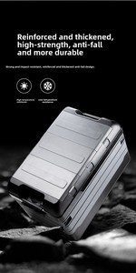 Portable Collapsible Folding Trunk <b>Storage</b> <b>Box</b> with Lid Multifunctional Picnic <b>Box</b> Outdoor Camping Hiking Caravan <b>Storage</b> <b>Tools</b> - Product Image 6