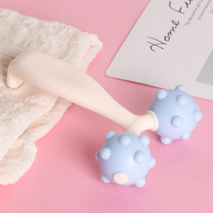 Masajeador Facial y Rodillo Lifting Huijie Azul con Control Manual por Cable - Herramienta de Belleza - Product Image 1