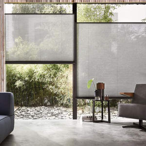 Stores alvéolaires haut-bas à <span class=keywords><strong>double</strong></span> chaîne, flexibles, pour un contrôle de la lumière, l'intimité et l'éclairage naturel - Product Image 2