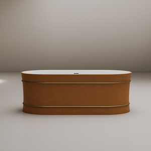 Suly Merlin Đất Sét Màu Đỏ Châu Âu Cổ Điển Phong Cách Acrylic Đơn Lập Thời Trang Và Hiện Đại Bồn Tắm Xoáy Nước Ngâm Tắm - Product Image 1