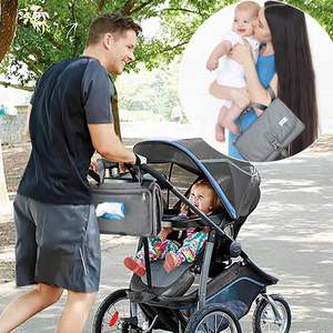 Échantillon gratuit, vente en gros, tapis à langer multifonctionnel imperméable personnalisé, tapis à langer portable pour bébé - Product Image 3