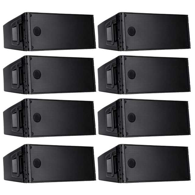 OEM Dual 10inch Active Two Way Plastic Line Array HDL 20-A for Speaker Impedance 8ohm Outdoor Application Module AC Power Supply
