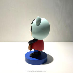 Quantité minimale de commande 100pc Anime jouets Silicone décoration de bureau personnalisé poupée boîte aveugle cadeau promotionnel 3D dessin animé figurine - Product Image 6