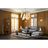 Villa Moderne De Luxe Araignée Lustre Salon Cuisine Acrylique Maison Lumière Décoration Intérieur Simple Suspension