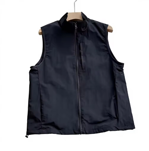 Customized Logo unisex stand up collar <b>vest</b>, sun protection, breathable, quick drying, outdoor functional sleeveless - Product Image 3