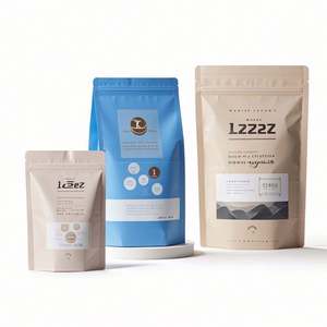 Custom Logo Printed Reusable Aluminum Foil Zip Lock Seal Food <b>Bag</b> Packaging Stand-up Doypack Gusset Flat <b>Bag</b> Chewing Gum Sushi - Product Image 6