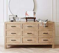 Ensemble de commodes modernes à 6 tiroirs Meubles de chambre à coucher Commodes