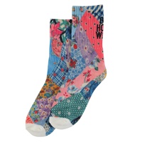 Faites vos propres chaussettes d'impression de tigre d'illustration de concepteur 3d chaussettes athlétiques d'ébauches de semelle de coussin épais pour la sublimation