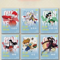 Cartes de collection originales Inuyasha, Anime Higurashi Kagome Kikyo, jeu de cartes, jouets pour enfants, jeu de société, jouets de table