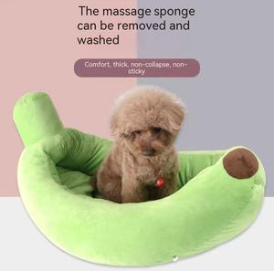 Umweltfreundliches PP-Baumwoll-Katzen- und Hundebett, geeignet für alle Jahreszeiten. Abnehmbare Waschbare Hundematte für Alle Hunde. - Product Image 4