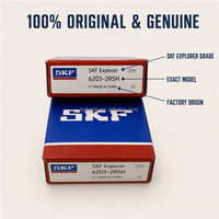 Roulement à billes SKF d'origine 25X52X15, Liste de prix, Roulement de marque authentique 6205-2RSH, Roulement 6205 2RSH 6205-2RSH